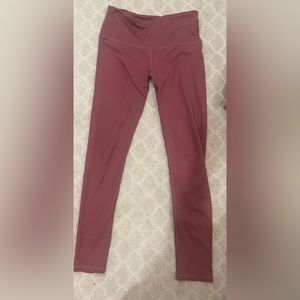 Amazon maroon/pink leggings
